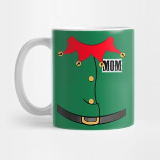 Christmas Family "Mom" Photo Design Shirt Mug